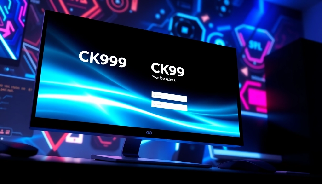 Step-by-step visual guide of the ck999 login process with clear fields and secure access features for online gaming accountability.